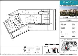  Appartement � vendre 4 pi�ces 88 m�