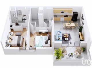  Appartement � vendre 3 pi�ces 67 m�