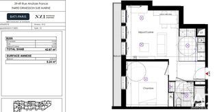  Appartement � vendre 2 pi�ces 42 m�