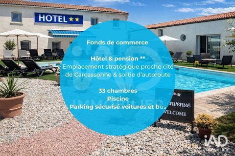 Vente H&ocirc;tel 2* 850 m&sup2; 270000 11800 Tr�bes