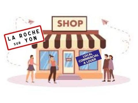 Location Boutique/Local commercial 46 m&sup2; 750 85000 La roche-sur-yon