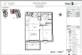  Appartement � vendre 2 pi�ces 44 m�