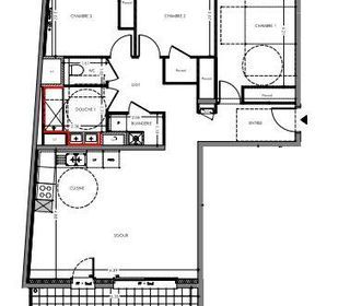  Appartement � vendre 4 pi�ces 86 m�