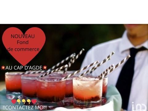 Vente Bar-brasserie 250 m&sup2; 274000 34300 Le cap d'agde