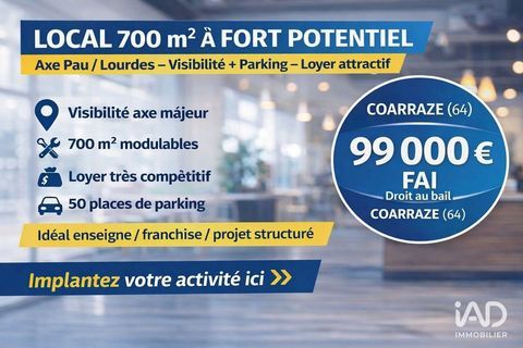 Vente Local d'activit&eacute;s 700 m&sup2; 99000 64800 Coarraze