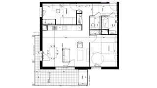  Appartement � vendre 3 pi�ces 68 m�