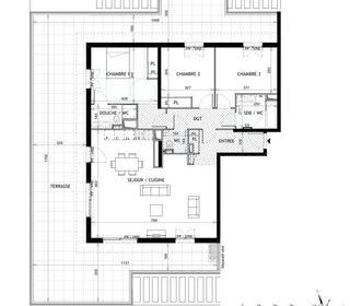  Appartement � vendre 4 pi�ces 106 m�