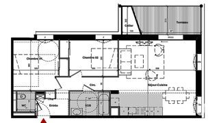 Appartement � vendre 3 pi�ces 68 m�