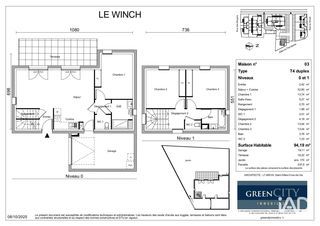  Maison � vendre 4 pi�ces 94 m�