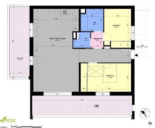  Appartement � vendre 4 pi�ces 75 m�