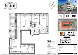  Appartement � vendre 4 pi�ces 97 m�