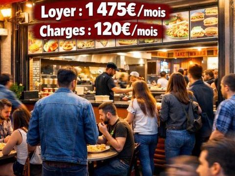 Vente Restauration rapide 56 m&sup2; 143000 75009 Paris