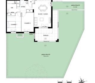  Appartement � vendre 3 pi�ces 65 m�