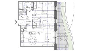  Appartement � vendre 3 pi�ces 68 m�