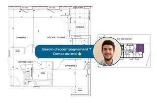  Appartement � vendre 3 pi�ces 56 m�