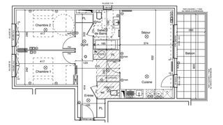  Appartement � vendre 3 pi�ces 66 m�