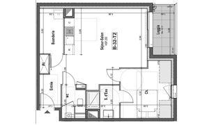  Appartement � vendre 2 pi�ces 53 m�