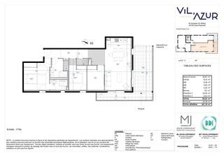  Appartement � vendre 4 pi�ces 83 m�