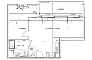  Appartement � vendre 2 pi�ces 45 m�