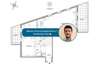  Appartement � vendre 3 pi�ces 72 m�