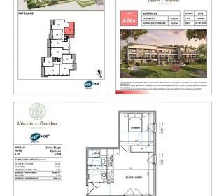  Appartement � vendre 2 pi�ces 42 m�