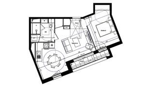  Appartement � vendre 2 pi�ces 45 m�