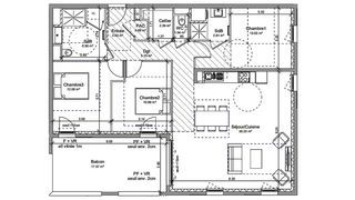  Appartement � vendre 4 pi�ces 97 m�