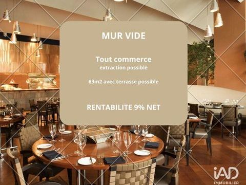 Vente Murs commerciaux 63 m&sup2; 220000 93330 Neuilly-sur-marne