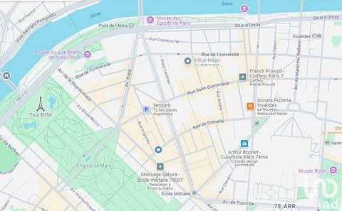 Vente Restaurant 120 m&sup2; 370000 75007 Paris