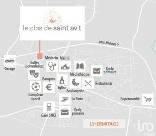  Appartement � vendre 3 pi�ces 59 m�