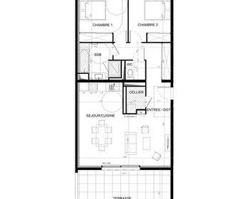  Appartement � vendre 3 pi�ces 81 m�