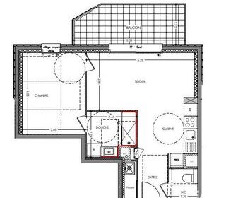  Appartement � vendre 2 pi�ces 45 m�