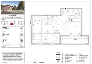  Appartement � vendre 4 pi�ces 80 m�