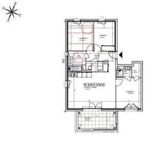  Appartement � vendre 4 pi�ces 81 m�