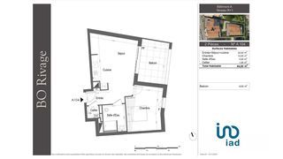  Appartement � vendre 2 pi�ces 44 m�