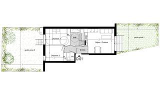  Appartement � vendre 3 pi�ces 58 m�