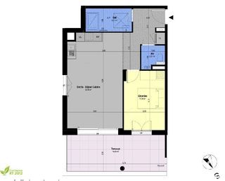  Appartement � vendre 2 pi�ces 51 m�