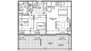  Appartement � vendre 3 pi�ces 66 m�