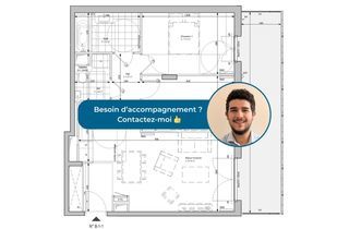  Appartement � vendre 3 pi�ces 63 m�