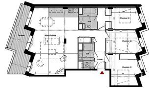  Appartement � vendre 4 pi�ces 104 m�