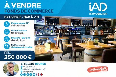 Vente Bar-brasserie 100 m&sup2; 250000 84100 Orange