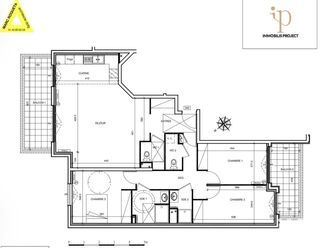  Appartement � vendre 4 pi�ces 103 m�