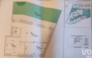  Appartement � vendre 3 pi�ces 52 m�