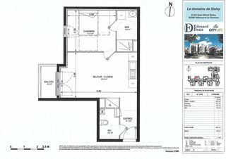  Appartement � vendre 2 pi�ces 44 m�