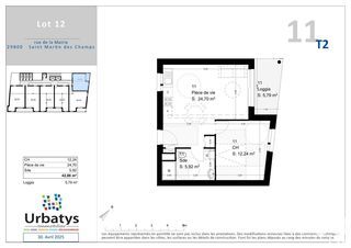  Appartement � vendre 2 pi�ces 42 m�