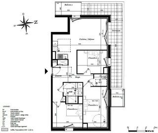  Appartement � vendre 4 pi�ces 75 m�