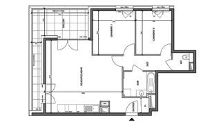  Appartement � vendre 3 pi�ces 66 m�