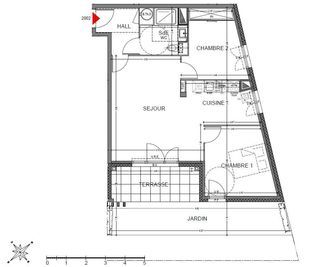  Appartement � vendre 3 pi�ces 61 m�