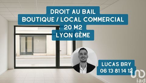 Vente Droit au bail 20 m&sup2; 60000 69006 Lyon