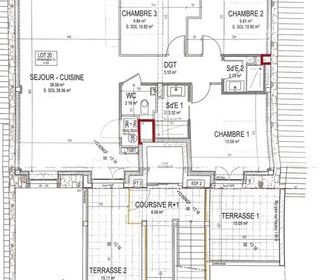  Appartement � vendre 4 pi�ces 85 m�